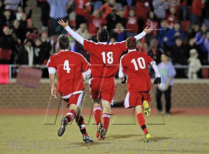 Thumbnail 2 in Jacksonville vs. Hickory (NCHSAA 3A Final) photogallery.