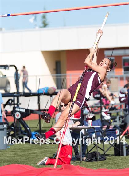Thumbnail 3 in CAL Invitational Girls Track and Field photogallery.