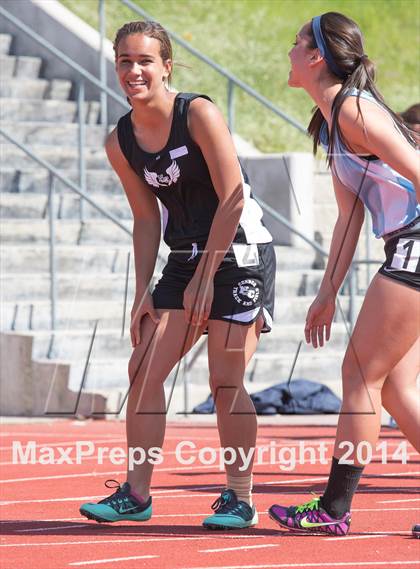 Thumbnail 3 in CAL Invitational Girls Track and Field photogallery.