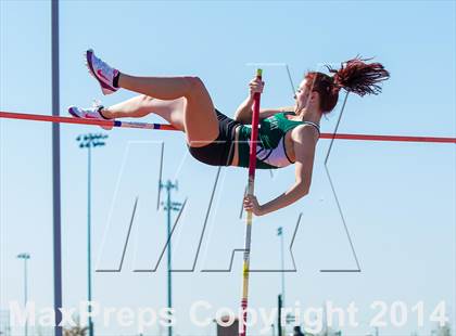 Thumbnail 3 in CAL Invitational Girls Track and Field photogallery.