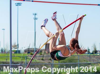 Thumbnail 3 in CAL Invitational Girls Track and Field photogallery.