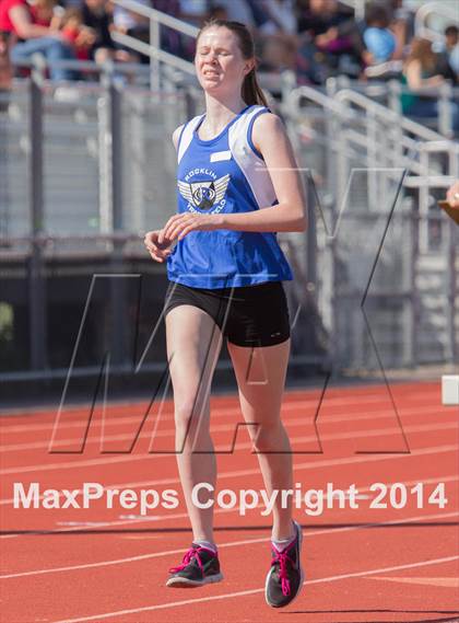 Thumbnail 3 in CAL Invitational Girls Track and Field photogallery.