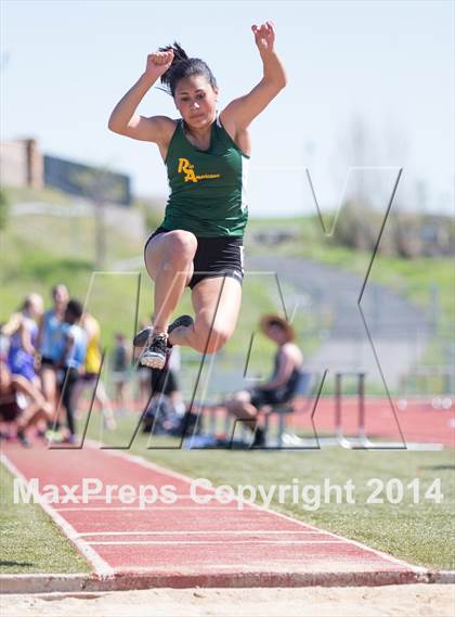 Thumbnail 1 in CAL Invitational Girls Track and Field photogallery.