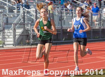 Thumbnail 3 in CAL Invitational Girls Track and Field photogallery.