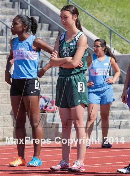 Thumbnail 1 in CAL Invitational Girls Track and Field photogallery.