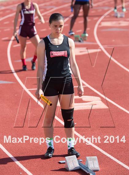 Thumbnail 2 in CAL Invitational Girls Track and Field photogallery.