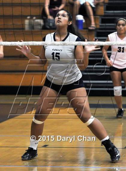 Thumbnail 1 in Gabrielino vs Covina (Garey Tri-City Tournament) photogallery.