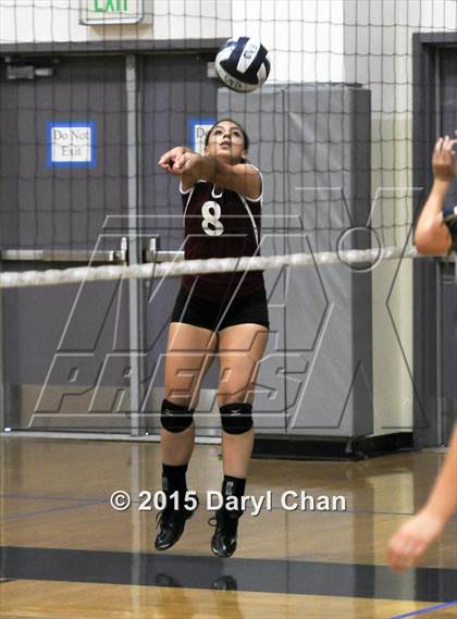 Thumbnail 2 in Gabrielino vs Covina (Garey Tri-City Tournament) photogallery.