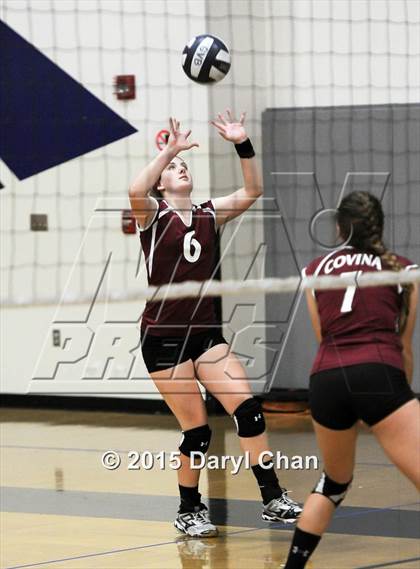 Thumbnail 1 in Gabrielino vs Covina (Garey Tri-City Tournament) photogallery.