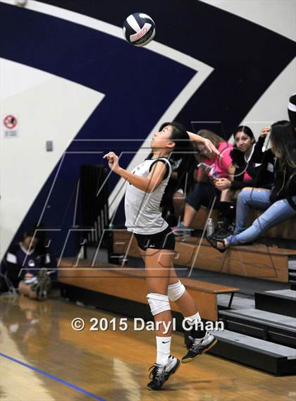 Thumbnail 2 in Gabrielino vs Covina (Garey Tri-City Tournament) photogallery.