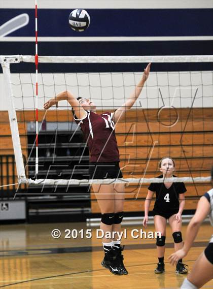 Thumbnail 2 in Gabrielino vs Covina (Garey Tri-City Tournament) photogallery.