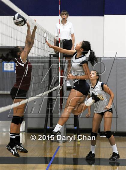 Thumbnail 3 in Gabrielino vs Covina (Garey Tri-City Tournament) photogallery.
