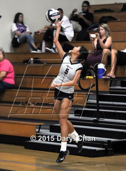 Thumbnail 3 in Gabrielino vs Covina (Garey Tri-City Tournament) photogallery.