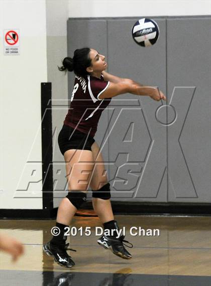 Thumbnail 2 in Gabrielino vs Covina (Garey Tri-City Tournament) photogallery.