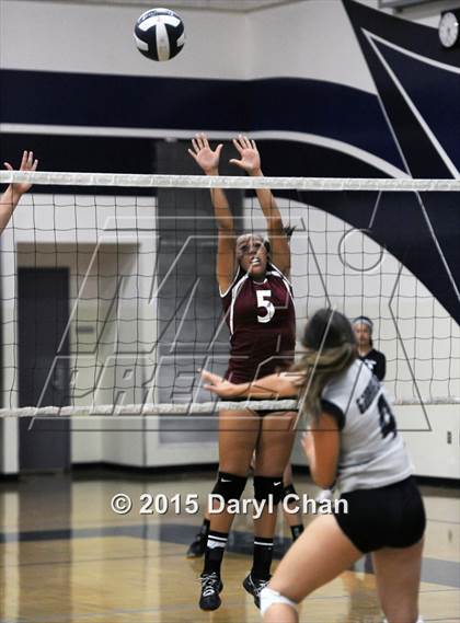 Thumbnail 2 in Gabrielino vs Covina (Garey Tri-City Tournament) photogallery.