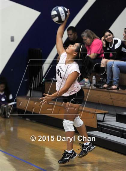 Thumbnail 3 in Gabrielino vs Covina (Garey Tri-City Tournament) photogallery.