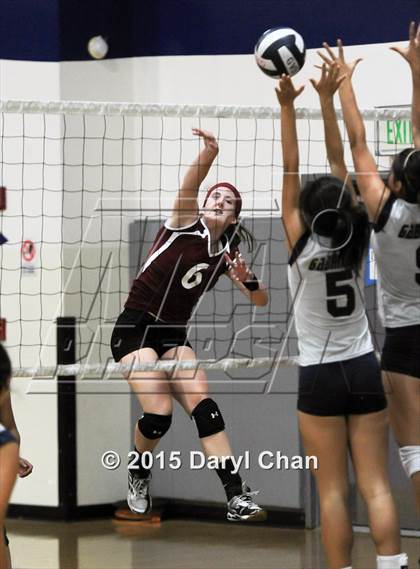 Thumbnail 1 in Gabrielino vs Covina (Garey Tri-City Tournament) photogallery.