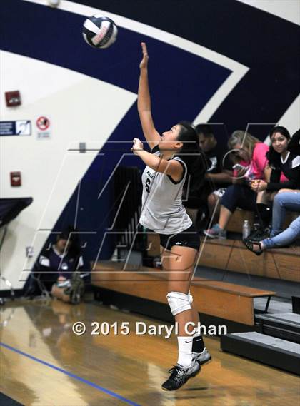 Thumbnail 3 in Gabrielino vs Covina (Garey Tri-City Tournament) photogallery.