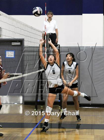 Thumbnail 1 in Gabrielino vs Covina (Garey Tri-City Tournament) photogallery.
