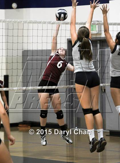 Thumbnail 2 in Gabrielino vs Covina (Garey Tri-City Tournament) photogallery.