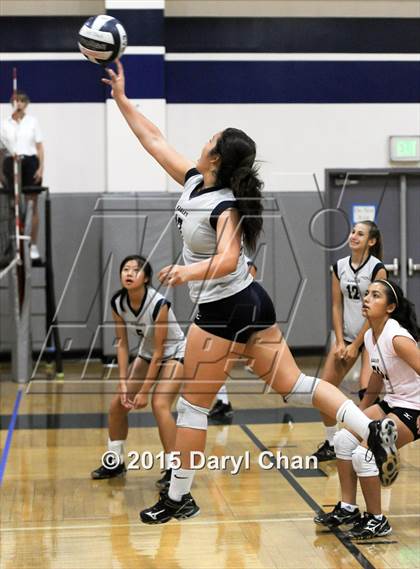 Thumbnail 3 in Gabrielino vs Covina (Garey Tri-City Tournament) photogallery.