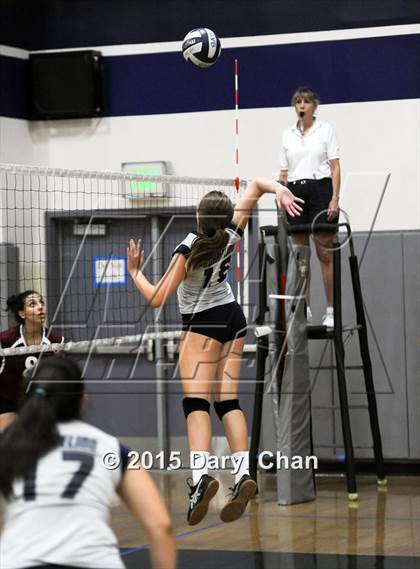 Thumbnail 1 in Gabrielino vs Covina (Garey Tri-City Tournament) photogallery.