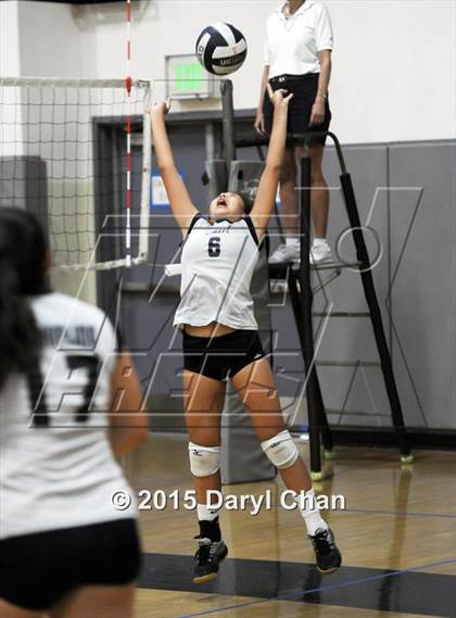 Thumbnail 2 in Gabrielino vs Covina (Garey Tri-City Tournament) photogallery.