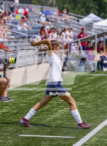 Thumbnail 2 in Father Tolton v Villa Duchesne (MSHSAA Class 1 State Championship) photogallery.