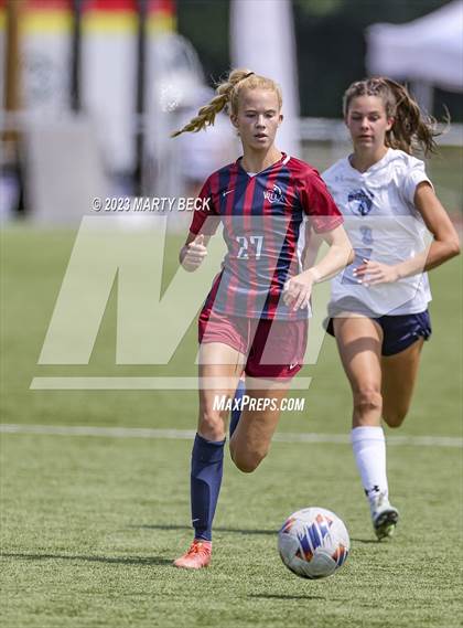 Thumbnail 2 in Father Tolton v Villa Duchesne (MSHSAA Class 1 State Championship) photogallery.