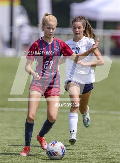 Thumbnail 3 in Father Tolton v Villa Duchesne (MSHSAA Class 1 State Championship) photogallery.