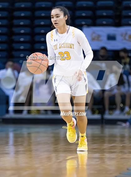 Thumbnail 2 in Sacred Hearts Academy vs Hawaii Baptist Academy (HHSAA Division 2 Championship) photogallery.