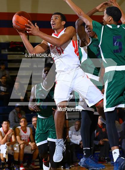 Thumbnail 2 in Chino Hills vs. Mater Dei (Tarkanian Classic) photogallery.