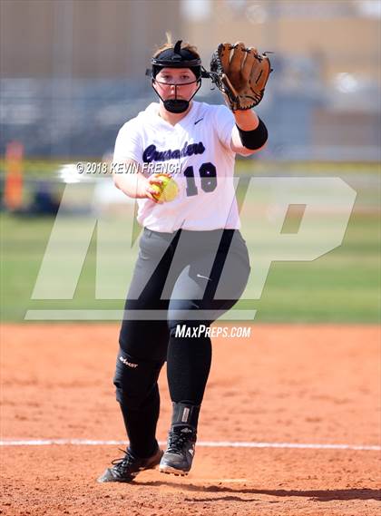 Thumbnail 2 in Northwest Christian vs. Gallup (Cool Nights Tournament) photogallery.