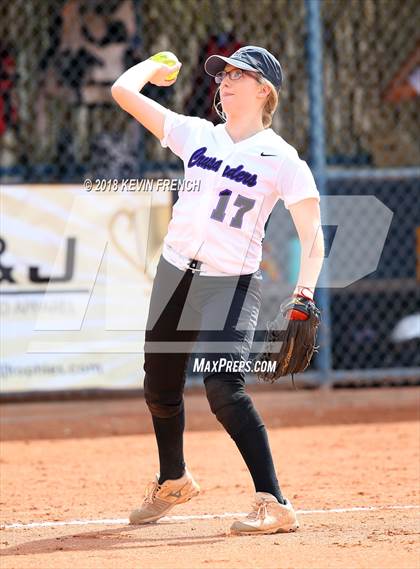 Thumbnail 3 in Northwest Christian vs. Gallup (Cool Nights Tournament) photogallery.