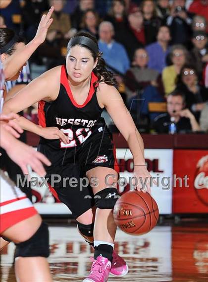 Thumbnail 3 in Hesston vs. McPherson (KSHSAA 4A Substate Finals) photogallery.