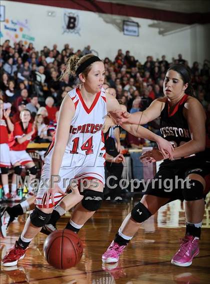 Thumbnail 2 in Hesston vs. McPherson (KSHSAA 4A Substate Finals) photogallery.