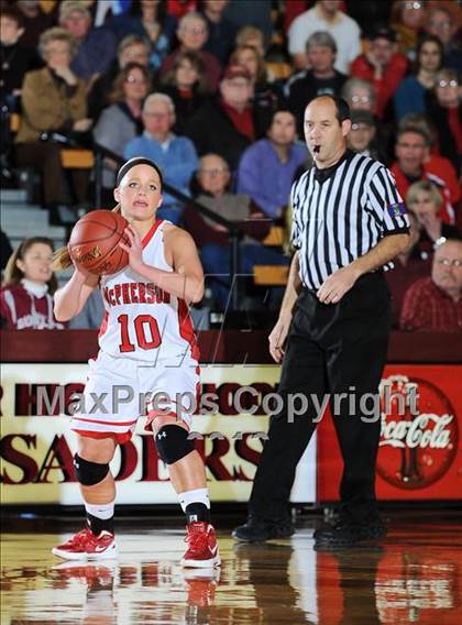 Thumbnail 1 in Hesston vs. McPherson (KSHSAA 4A Substate Finals) photogallery.