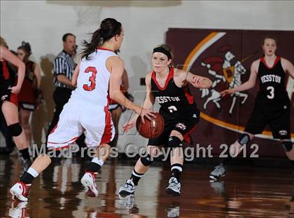 Thumbnail 3 in Hesston vs. McPherson (KSHSAA 4A Substate Finals) photogallery.