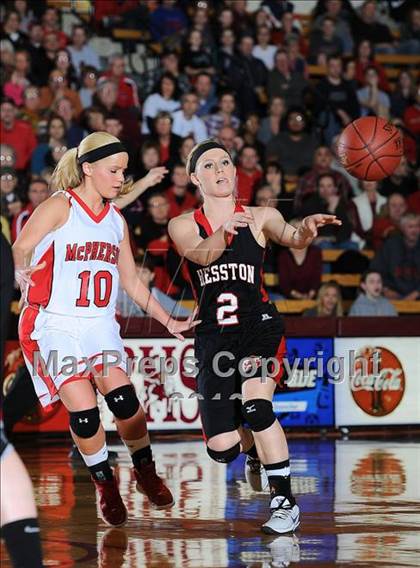 Thumbnail 3 in Hesston vs. McPherson (KSHSAA 4A Substate Finals) photogallery.