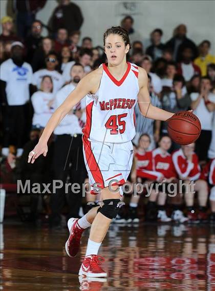Thumbnail 1 in Hesston vs. McPherson (KSHSAA 4A Substate Finals) photogallery.