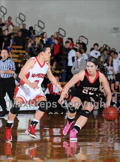 Thumbnail 2 in Hesston vs. McPherson (KSHSAA 4A Substate Finals) photogallery.