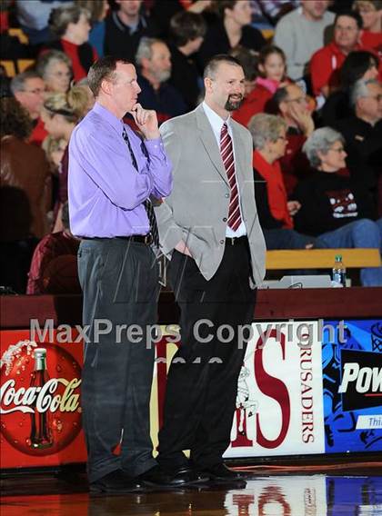 Thumbnail 1 in Hesston vs. McPherson (KSHSAA 4A Substate Finals) photogallery.