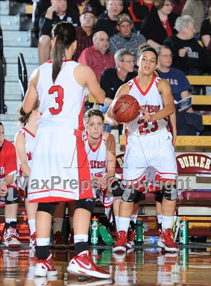 Thumbnail 2 in Hesston vs. McPherson (KSHSAA 4A Substate Finals) photogallery.