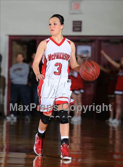 Thumbnail 2 in Hesston vs. McPherson (KSHSAA 4A Substate Finals) photogallery.