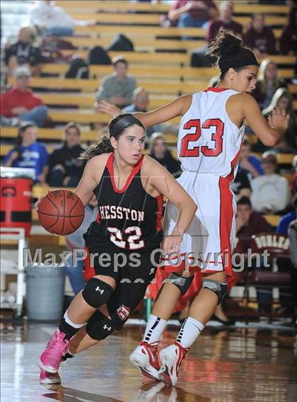 Thumbnail 1 in Hesston vs. McPherson (KSHSAA 4A Substate Finals) photogallery.
