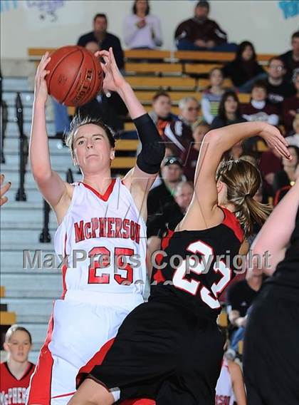 Thumbnail 2 in Hesston vs. McPherson (KSHSAA 4A Substate Finals) photogallery.