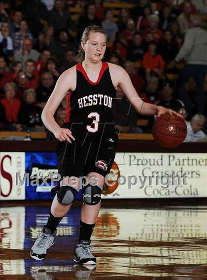Thumbnail 1 in Hesston vs. McPherson (KSHSAA 4A Substate Finals) photogallery.
