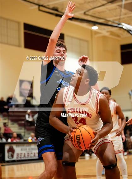 Thumbnail 1 in South Pointe vs James F. Byrnes (Cayce Roundball Classic) photogallery.