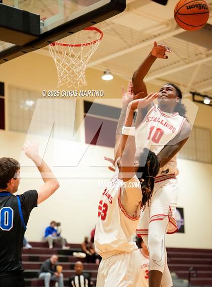Thumbnail 3 in South Pointe vs James F. Byrnes (Cayce Roundball Classic) photogallery.