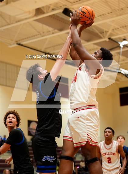 Thumbnail 2 in South Pointe vs James F. Byrnes (Cayce Roundball Classic) photogallery.